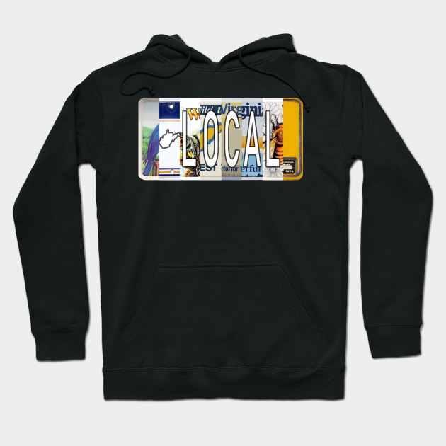 West Virginia Local- License Plates Hoodie by stermitkermit